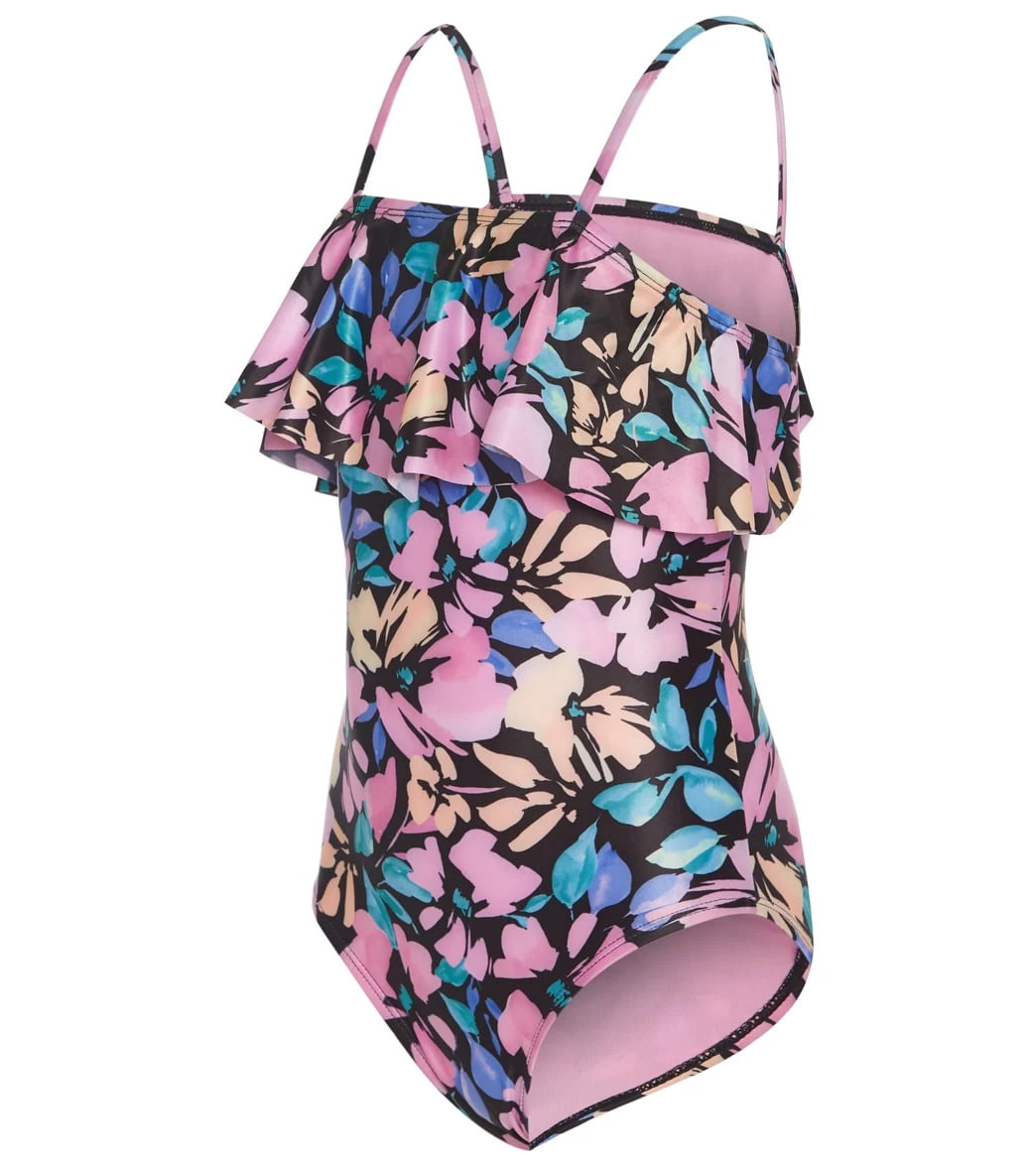 Girls' La Playa One Piece Swimsuit (Big Kid) 2 Girls' La Playa One Piece Swimsuit (Big Kid) - Image 2