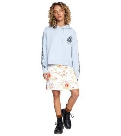 RVCA Women's The Good And The Bad Hoodie 10 RVCA Women's The Good And The Bad Hoodie -Swimming Equipment 6951135576232 iris 4a