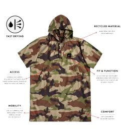 Slowtide Regime Quick-Dry Poncho 5 Slowtide Regime Quick-Dry Poncho -Swimming Equipment 6956523847848 multi 3a