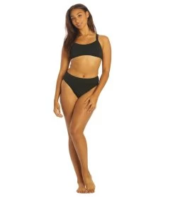 Women's Fendrick Solid Bikini Top -Swimming Equipment 7012304879784 black 4a
