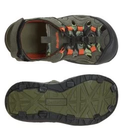 Kid's Bayview Sport Sandal (Toddler, Little Kid, Big Kid) -Swimming Equipment 7025584799912 olive 4a