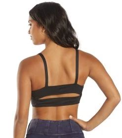 FREE PEOPLE Very Prairie Bra -Swimming Equipment 7091679494312 black 3a