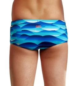 Funky Trunks Boys' Storm Buoy Classic Trunk Square Leg Swimsuit -Swimming Equipment 7105454735528 stormbuoy 3a