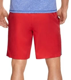 Reebok Men's Block It Out 9" Swim Trunks -Swimming Equipment 7167536169128 red 3a