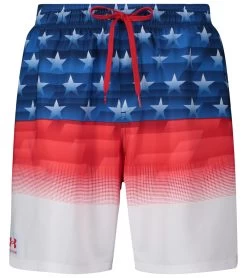 Under Armour Men's 20" Americana Swim Trunks -Swimming Equipment 7183568208040 midnightnavy 4a