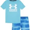 Under Armour Boys' Gated Stripe Swim Set (Baby, Toddler, Little Kid)