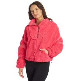 FREE PEOPLE Nantucket Fleece Pullover -Swimming Equipment 7207103004840 malibu 5a