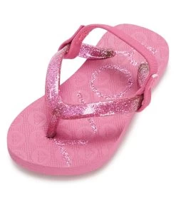 Roxy Girls' Viva Sparkle Sandal (Toddler)