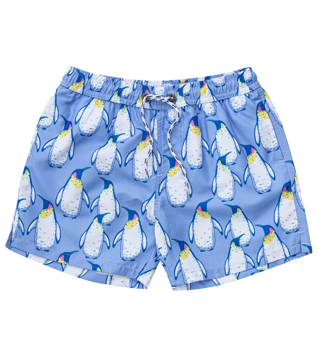 Boys' Penguin Patrol Volley Board Short (Toddler, Little Kid, Big Kid) 1 Boys' Penguin Patrol Volley Board Short (Toddler, Little Kid, Big Kid)