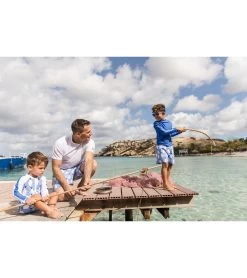 Boys' Penguin Patrol Volley Board Short (Toddler, Little Kid, Big Kid) 8 Boys' Penguin Patrol Volley Board Short (Toddler, Little Kid, Big Kid) -Swimming Equipment 7217020993704 blue 4a