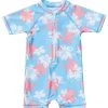 Boys' Turtle Tide SS Sunsuit (Baby)