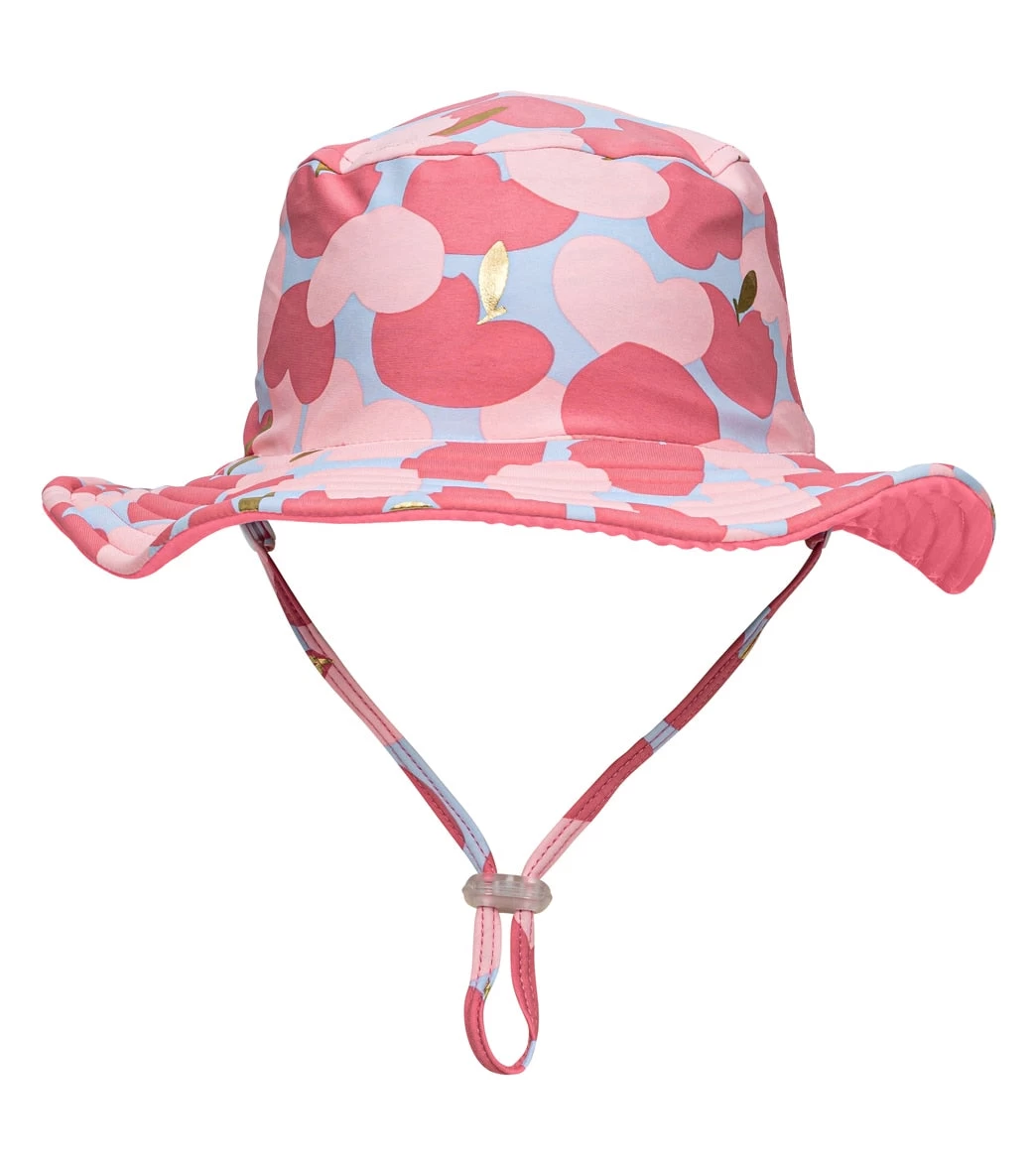 Girls' Apple Love Reversible Bucket Hat 1 Girls' Apple Love Reversible Bucket Hat