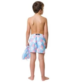 Boys' Turtle Tide Volley Board Short (Toddler, Little Kid, Big Kid) 11 Boys' Turtle Tide Volley Board Short (Toddler, Little Kid, Big Kid) -Swimming Equipment 7217022992552 blue 6a