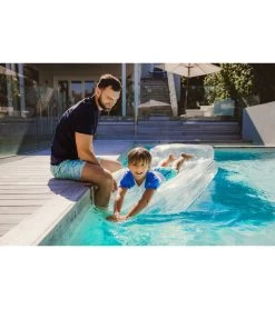 Men's Minty Shark Swim Trunks -Swimming Equipment 7217116545192 mint 3a