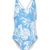 Roxy Girls' Flowers Addict One Piece Swimsuit (Big Kid)