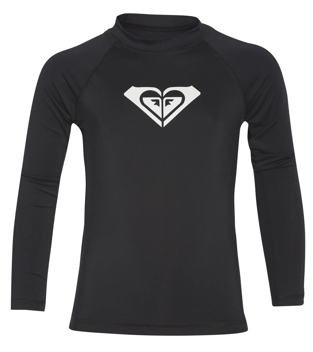 Roxy Girls' Whole Hearted LS Rashguard (Big Kid) 1 Roxy Girls' Whole Hearted LS Rashguard (Big Kid)