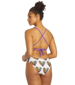 Sporti X Tyler Wallach Limited Edition Heart Face Tie Back One Piece Swimsuit 13 Sporti X Tyler Wallach Limited Edition Heart Face Tie Back One Piece Swimsuit -Swimming Equipment 7242999529640 white 6a