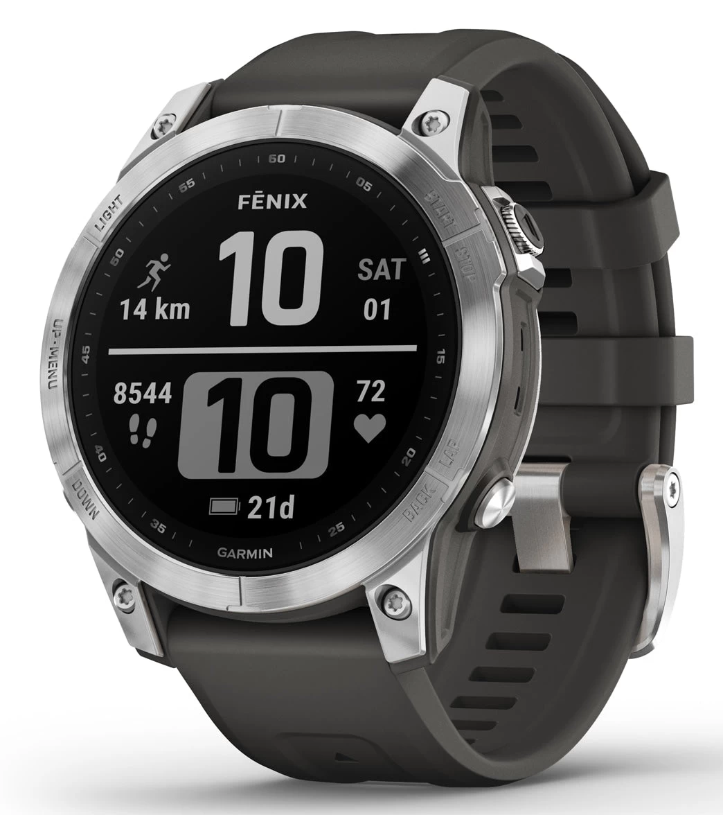 Garmin Fenix 7 Silver/Graphite Band 1 Garmin Fenix 7 Silver/Graphite Band
