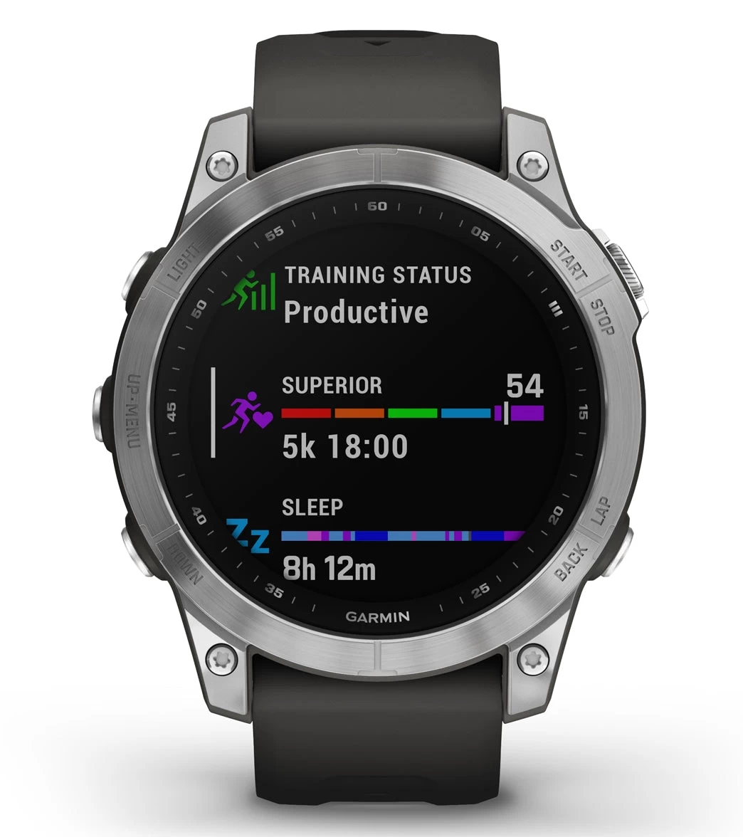 Garmin Fenix 7 Silver/Graphite Band 2 Garmin Fenix 7 Silver/Graphite Band - Image 2