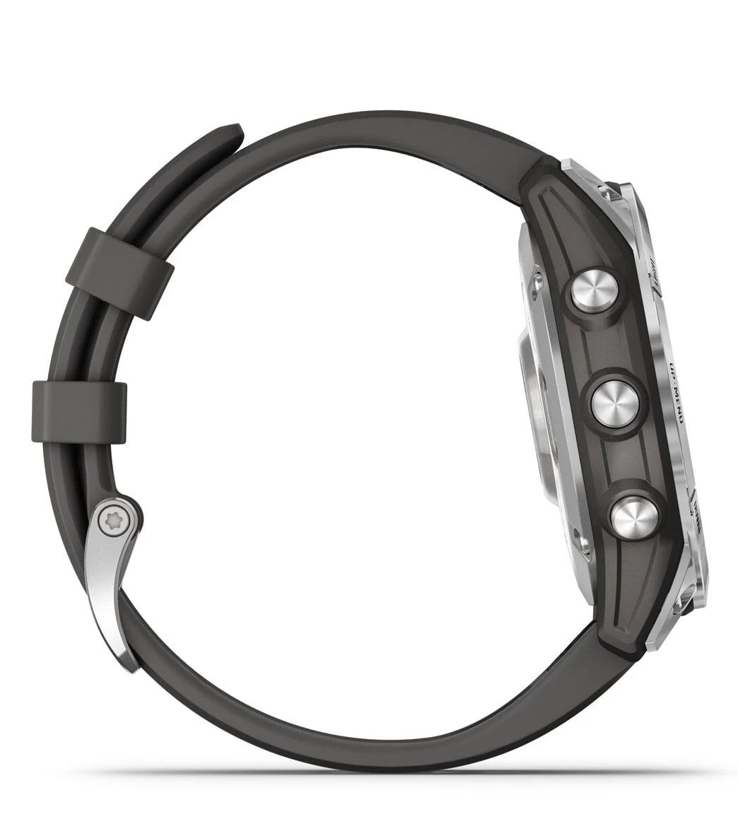 Garmin Fenix 7 Silver/Graphite Band 5 Garmin Fenix 7 Silver/Graphite Band - Image 5