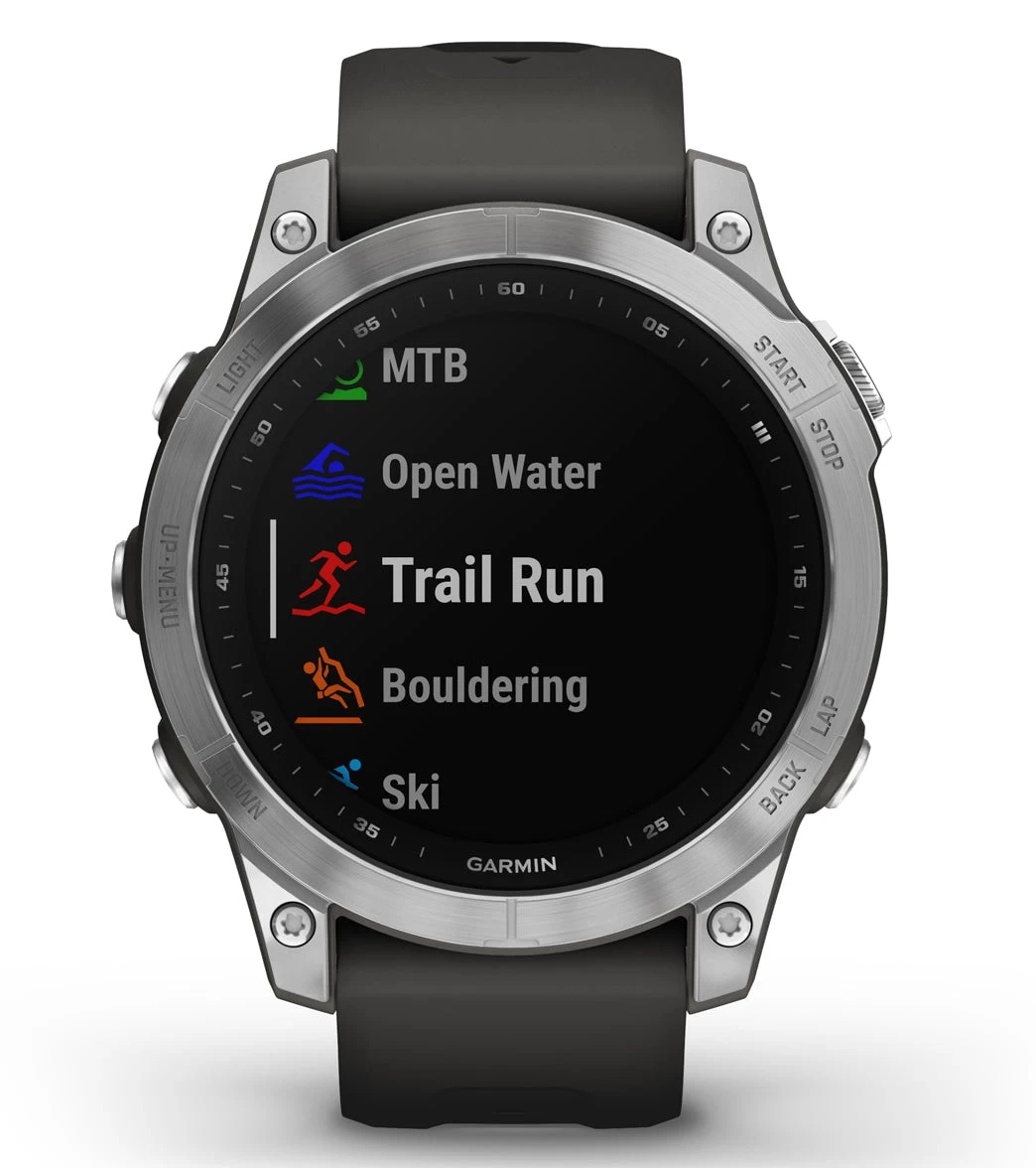 Garmin Fenix 7 Silver/Graphite Band 6 Garmin Fenix 7 Silver/Graphite Band - Image 6