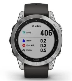 Garmin Fenix 7 Silver/Graphite Band 16 Garmin Fenix 7 Silver/Graphite Band -Swimming Equipment 7289505054888 silvergraphite 7a