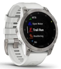 Garmin Epix Gen 2 White Titanium 15 Garmin Epix Gen 2 White Titanium -Swimming Equipment 7289507020968 white 3a