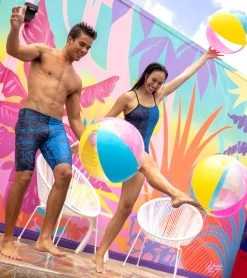 Sporti X ALILscribble Limited Edition Divide Jammer Swimsuit 16 Sporti X ALILscribble Limited Edition Divide Jammer Swimsuit -Swimming Equipment 7326810636456 blueblack 4a