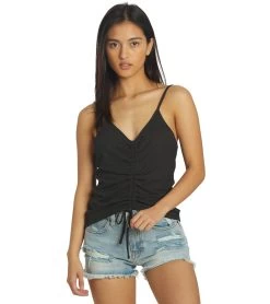 HURLEY Women's Shirred Rib Tank