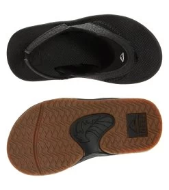 Reef Kids' Little Fanning Flip Flop (Toddler, Little Kid) 7 Reef Kids' Little Fanning Flip Flop (Toddler, Little Kid) -Swimming Equipment 7343769256104 blacksilver 4a