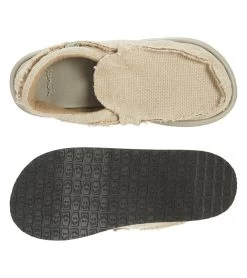 Sanuk Men's Chiba Hemp Slip On 7 Sanuk Men's Chiba Hemp Slip On -Swimming Equipment 7345926537384 natural 4a