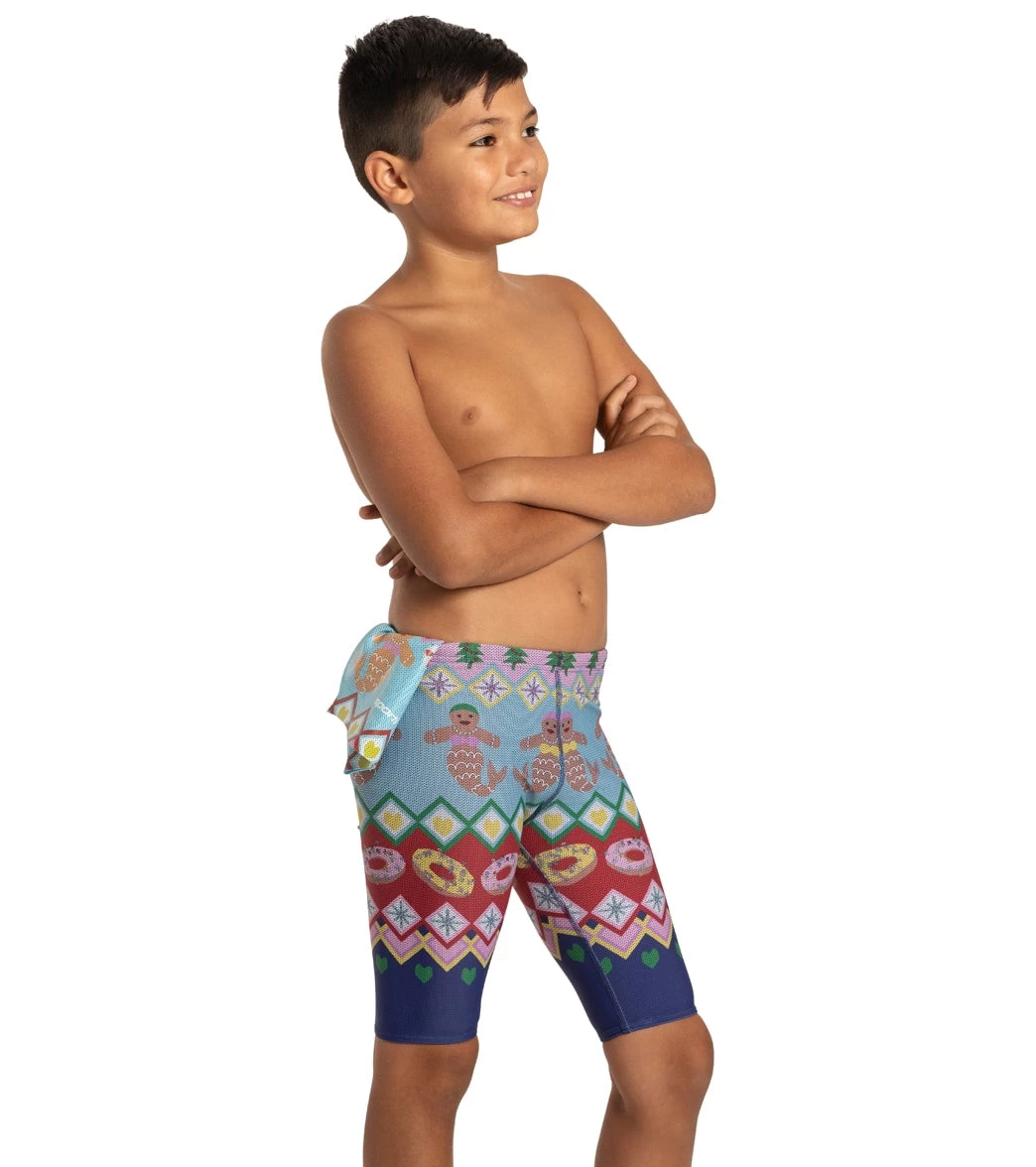 Granny Sweater Gingerbread Mermaid Jammer Swimsuit Youth (22-28) 2 Granny Sweater Gingerbread Mermaid Jammer Swimsuit Youth (22-28) - Image 2