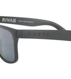 Carve Unisex Rivals Floating Sunglasses -Swimming Equipment 7371162747048 matteblackgreypolarized 3a