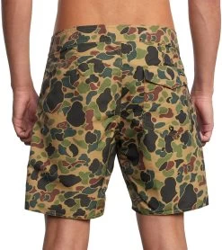 RVCA Men's Stanton Trunk 9 RVCA Men's Stanton Trunk -Swimming Equipment 7375237382312 duckcamo 3a