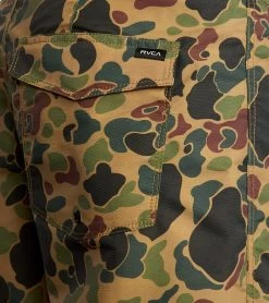 RVCA Men's Stanton Trunk 12 RVCA Men's Stanton Trunk -Swimming Equipment 7375237382312 duckcamo 6a