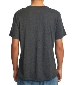 Men's Big Rvca Short Sleeve Tee -Swimming Equipment 7375241216168 black 3a
