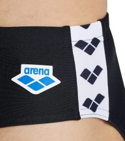 Arena Men's Icons Solid Brief Swimsuit -Swimming Equipment 7382446047400 black 4a