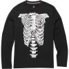 Volcom Boys' Skeleton Long Sleeve Rash Guard (Big Kid)