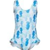 Girls' Seahorse Reef Delaney UPF 50+ Delaney One Piece Swimsuit (Baby, Toddler, Little Kid)