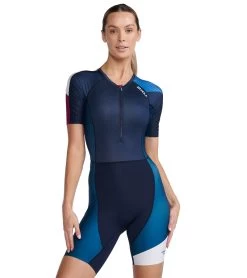 2XU Women's Aero Sleeved Trisuit
