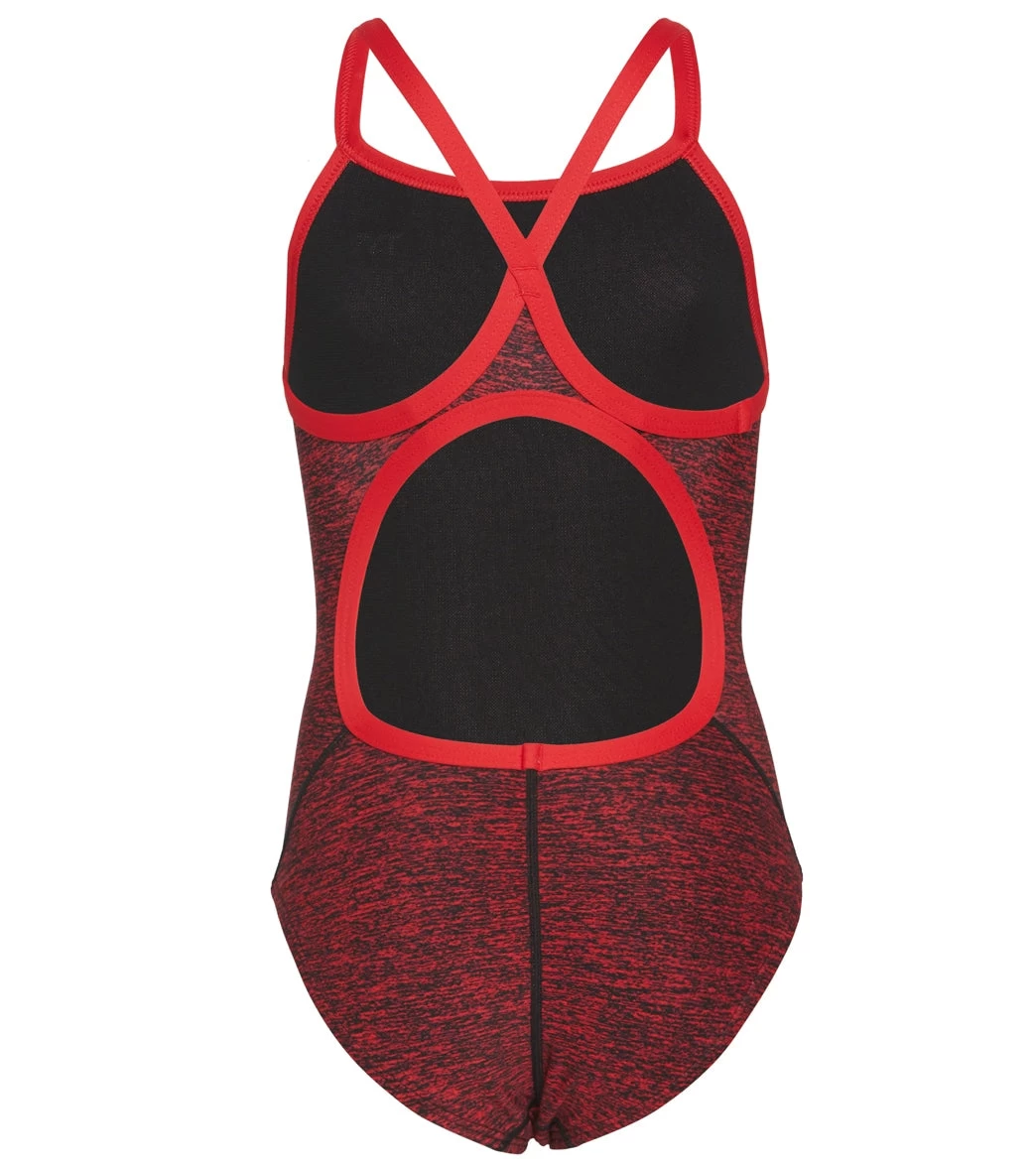 TYR Girls' Lapped Diamondfit One Piece Swimsuit 2 TYR Girls' Lapped Diamondfit One Piece Swimsuit - Image 2