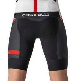 Castelli Men's Tri 2 Short -Swimming Equipment 7423877972136 black 3a