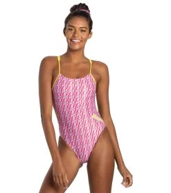 Sporti X Alex & Gretchen Walsh XOXO Tracy Double Strap One Piece Swimsuit 12 Sporti X Alex & Gretchen Walsh XOXO Tracy Double Strap One Piece Swimsuit -Swimming Equipment 7424673677480 pink 5a