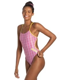 Sporti X Alex & Gretchen Walsh XOXO Tracy Double Strap One Piece Swimsuit 15 Sporti X Alex & Gretchen Walsh XOXO Tracy Double Strap One Piece Swimsuit -Swimming Equipment 7424673677480 pink 8a