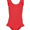 Seafolly Girls' Summer Essentials Ruffle One Piece Swimsuit (Baby, Toddler, Little Kid)