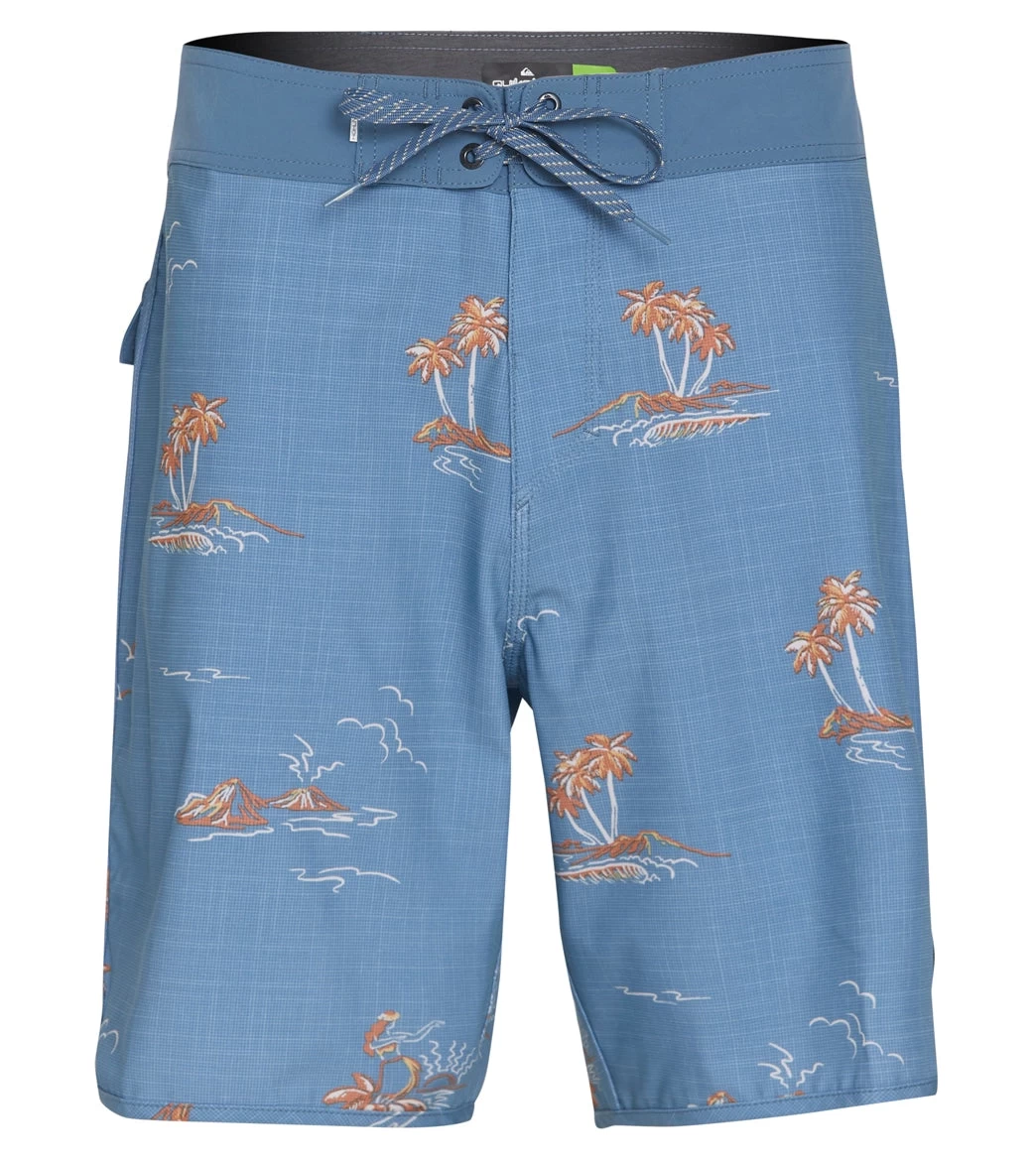 Quiksilver Men's 19" Surfsilk Scallop Board Shorts 1 Quiksilver Men's 19" Surfsilk Scallop Board Shorts