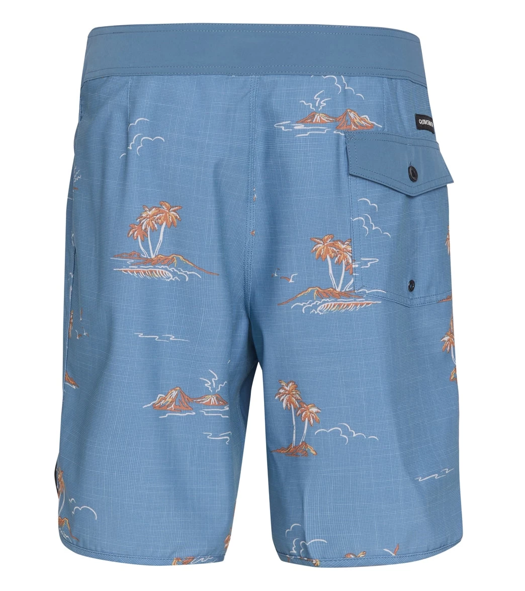 Quiksilver Men's 19" Surfsilk Scallop Board Shorts 2 Quiksilver Men's 19" Surfsilk Scallop Board Shorts - Image 2