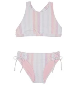 Splendid Girls' Heather Ombre Two Piece Bikini Set (Big Kid)