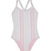 Splendid Girls' Heather Ombre One Piece Swimsuit (Big Kid)