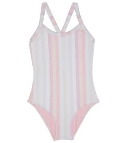 Splendid Girls' Heather Ombre One Piece Swimsuit (Big Kid)